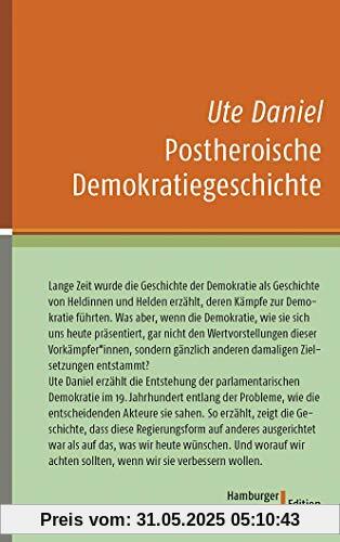 Postheroische Demokratiegeschichte (kleine reihe)