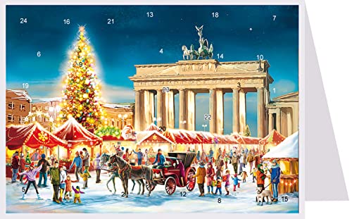 Postkarten Adventskalender "Berlin"
