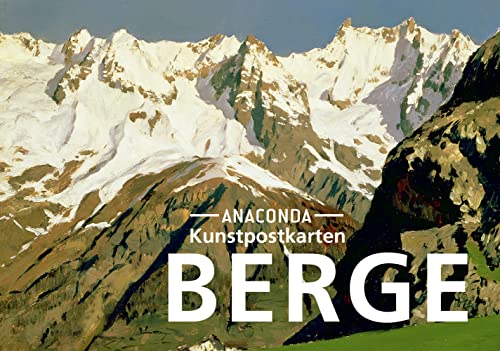 Postkarten-Set Berge: 18 Kunstpostkarten aus hochwertigem Karton. ca. 0,28€ pro Karte (Anaconda Postkarten, Band 62) von Anaconda Verlag