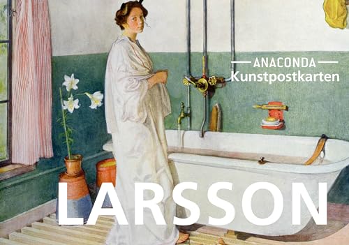 Postkarten-Set Carl Larsson: 18 Kunstpostkarten aus hochwertigem Karton. ca. 0,28€ pro Karte (Anaconda Postkarten, Band 81) von Anaconda Verlag