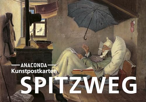 Postkarten-Set Carl Spitzweg: 18 Kunstpostkarten aus hochwertigem Karton. ca. 0,28€ pro Karte (Anaconda Postkarten, Band 76) von Anaconda Verlag