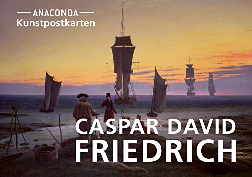 Postkarten-Set Caspar David Friedrich: 18 Kunstpostkarten aus hochwertigem Karton. ca. 0,28€ pro Karte (Anaconda Postkarten, Band 34)