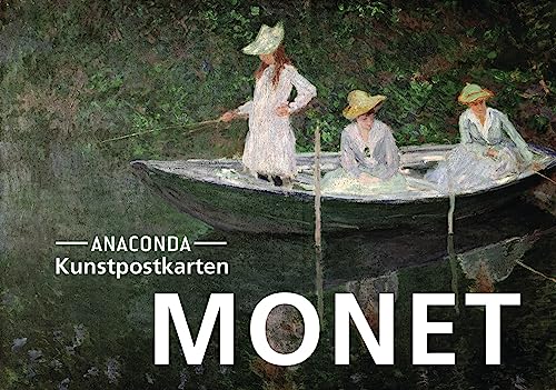 Postkarten-Set Claude Monet: 18 Kunstpostkarten aus hochwertigem Karton. ca. 0,28€ pro Karte (Anaconda Postkarten, Band 9) von ANACONDA