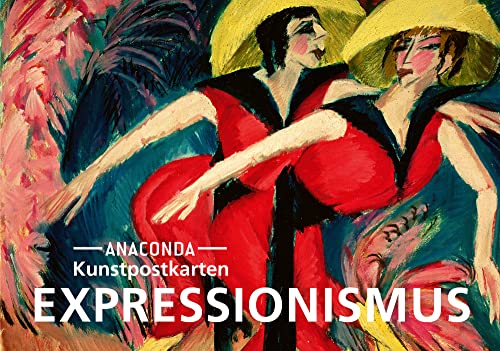 Postkarten-Set Expressionismus: 18 Kunstpostkarten (Anaconda Postkarten, Band 33) von ANACONDA