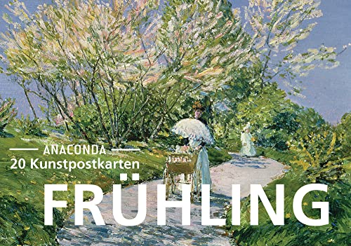 Postkarten-Set Frühling: 20 Kunstpostkarten aus hochwertigem Karton. ca. € 0,25 pro Karte (Anaconda Postkarten, Band 17)