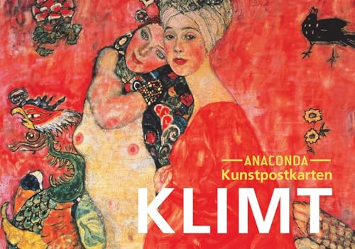 Postkarten-Set Gustav Klimt: 18 Kunstpostkarten aus hochwertigem Karton. ca. € 0,25 pro Karte (Anaconda Postkarten, Band 5) von ANACONDA