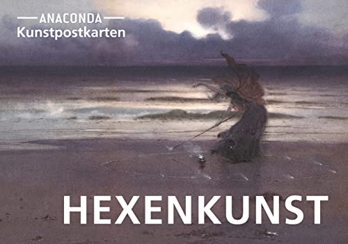 Postkarten-Set Hexenkunst: 18 Kunstpostkarten aus hochwertigem Karton. ca. 0,28€ pro Karte. Für Witchcraft-Fans und Wicca, auch zu Halloween (Anaconda Postkarten, Band 59) von Anaconda Verlag