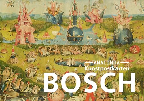 Postkarten-Set Hieronymus Bosch: 18 Kunstpostkarten aus hochwertigem Karton. ca. 0,28€ pro Karte (Anaconda Postkarten, Band 74) von Anaconda Verlag