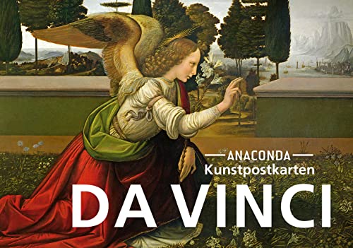 Postkarten-Set Leonardo da Vinci: 18 Kunstpostkarten aus hochwertigem Karton. ca. 0,28€ pro Karte (Anaconda Postkarten, Band 70) von Anaconda Verlag