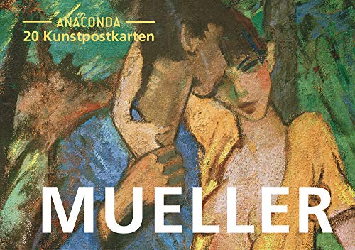 Postkarten-Set Otto Mueller: 20 Kunstpostkarten aus hochwertigem Karton. ca. € 0,25 pro Karte (Anaconda Postkarten, Band 11) von Anaconda Verlag