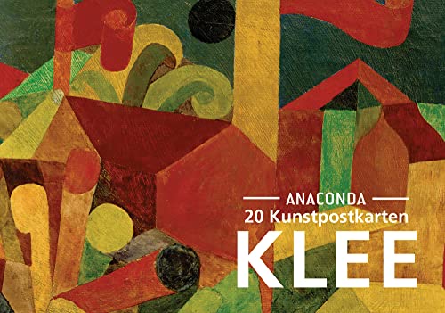 Postkarten-Set Paul Klee: 20 Kunstpostkarten aus hochwertigem Karton. ca. € 0,25 pro Karte (Anaconda Postkarten, Band 18) von ANACONDA