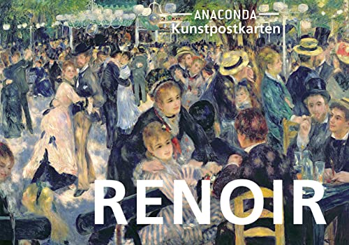 Postkarten-Set Pierre-Auguste Renoir: 18 Kunstpostkarten aus hochwertigem Karton. ca. 0,28€ pro Karte (Anaconda Postkarten, Band 64) von Anaconda Verlag