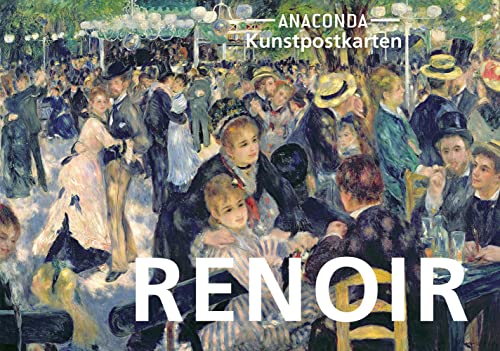Postkarten-Set Pierre-Auguste Renoir: 18 Kunstpostkarten aus hochwertigem Karton. ca. 0,28€ pro Karte (Anaconda Postkarten, Band 64)