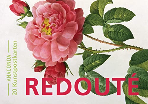Postkarten-Set Pierre-Joseph Redouté: 20 Kunstpostkarten aus hochwertigem Karton. ca. € 0,25 pro Karte (Anaconda Postkarten, Band 21)