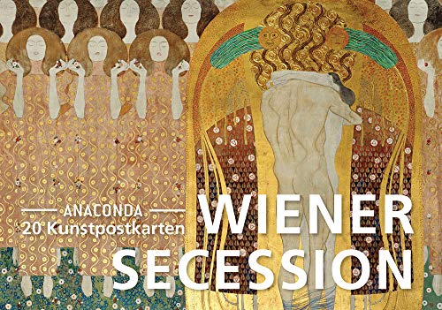 Postkarten-Set Wiener Secession: 20 Kunstpostkarten aus hochwertigem Karton. ca. € 0,25 pro Karte (Anaconda Postkarten, Band 13) von ANACONDA