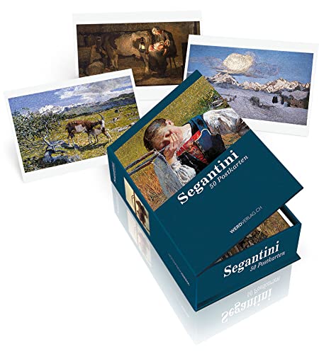 Postkartenbox Giovanni Segantini: 50 Postkarten von Werd Weber Verlag AG