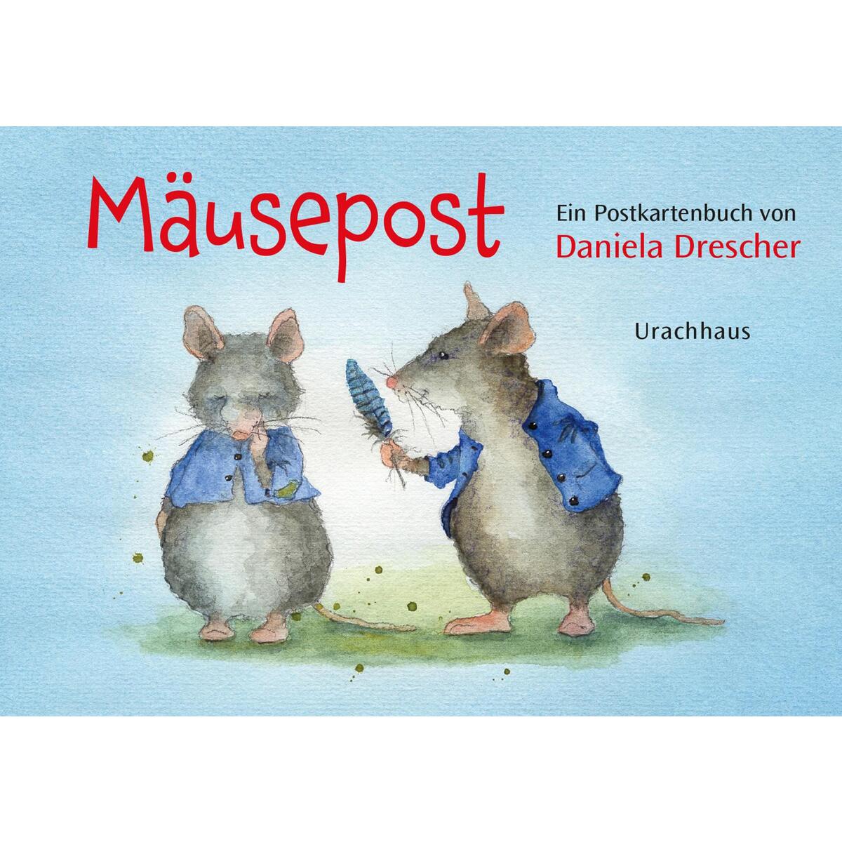 Postkartenbuch »Mäusepost« von Urachhaus/Geistesleben