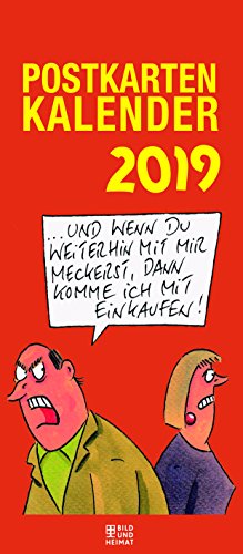 Postkartenkalender 2019: Cartoons von Peter Thulke von Bild u. Heimat