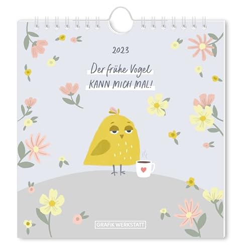 Postkartenkalender 2023 "Der frühe Vogel": Postkartenkalender Postkartenkalender 2023 "Der frühe Vogel": Postkartenkalender von Grafik-Werkstatt