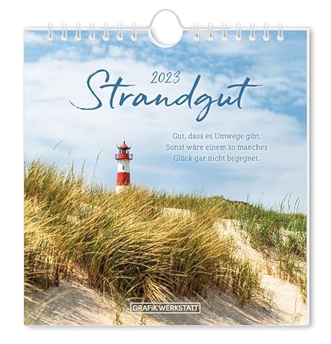 Postkartenkalender 2023 "Strandgut": Postkartenkalender von Grafik Werkstatt Bielefeld