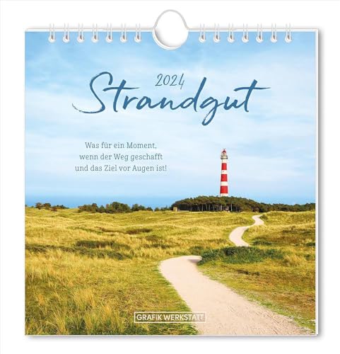 Postkartenkalender 2024 Strandgut: Postkartenkalender von Grafik-Werkstatt