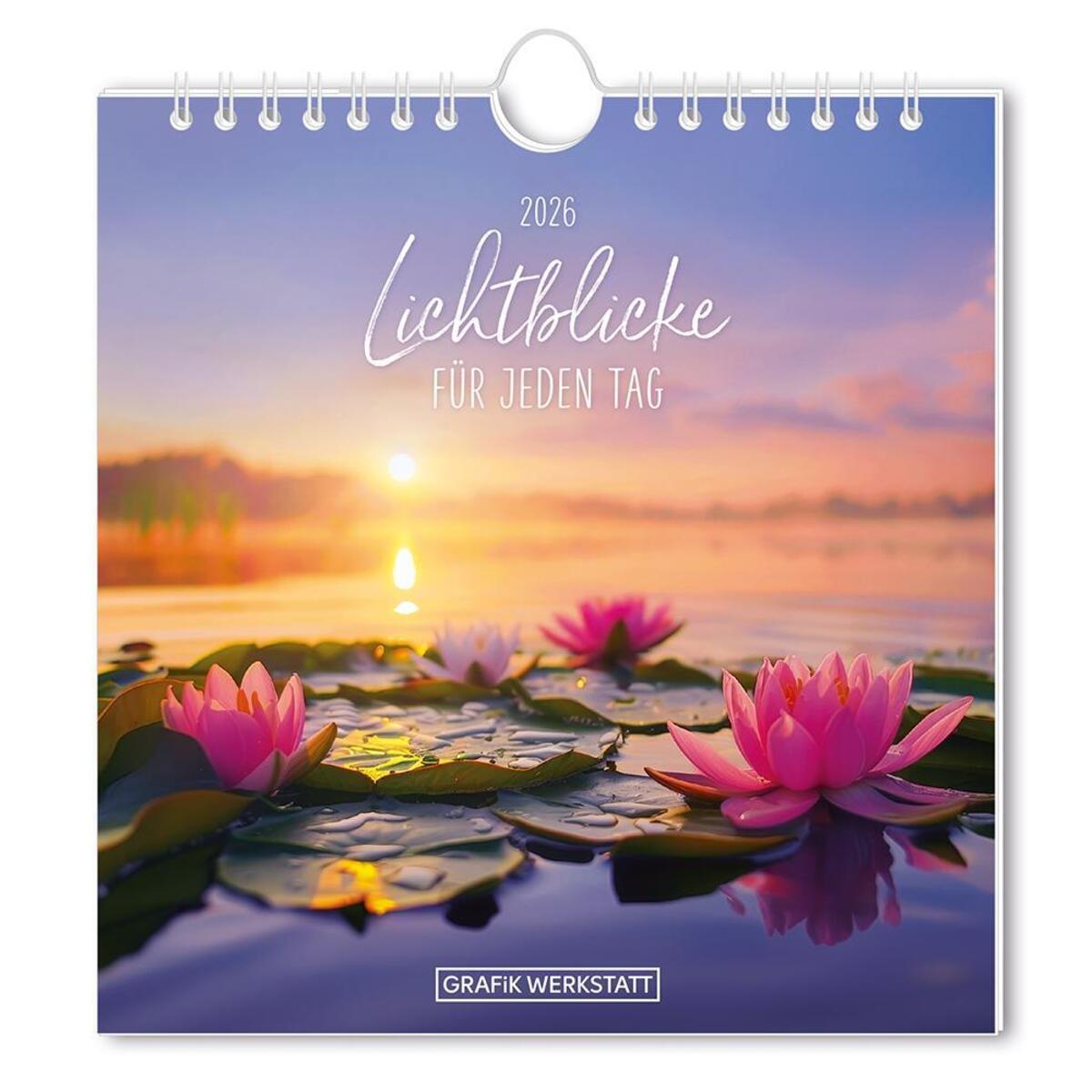 Postkartenkalender 2026 Lichtblicke von Grafik Werkstatt