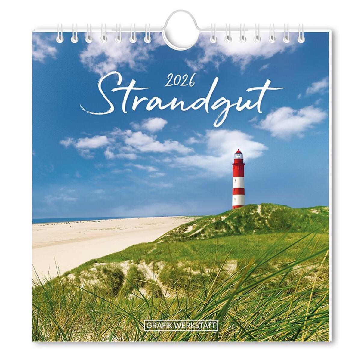 Postkartenkalender 2026 Strandgut von Grafik Werkstatt