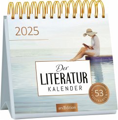 Postkartenkalender Der Literaturkalender 2025 von ars edition