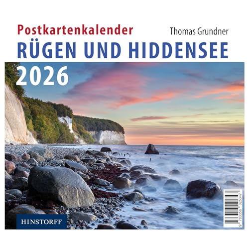 Postkartenkalender Rügen und Hiddensee 2026 von Hinstorff