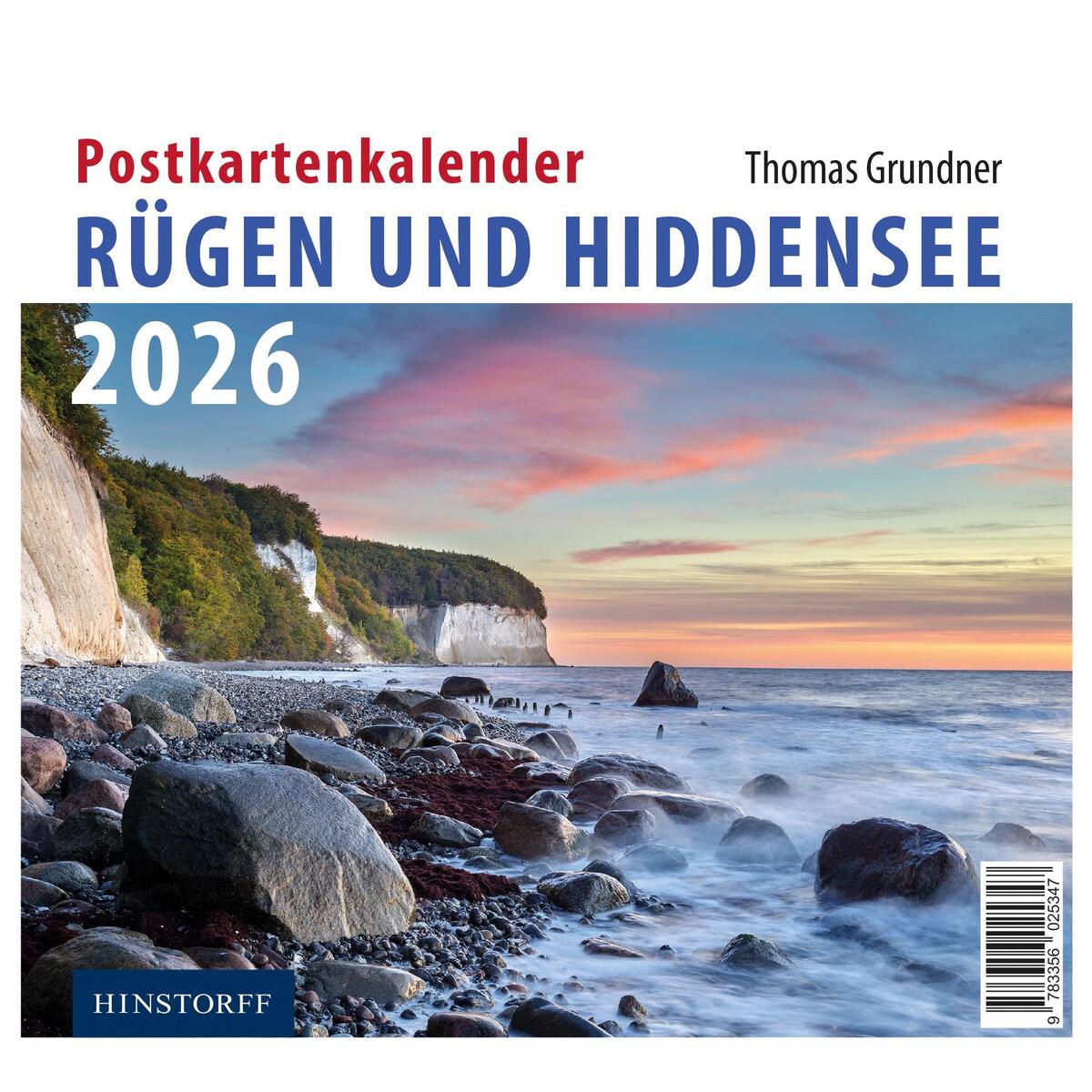 Postkartenkalender Rügen und Hiddensee 2026 von Hinstorff Verlag GmbH