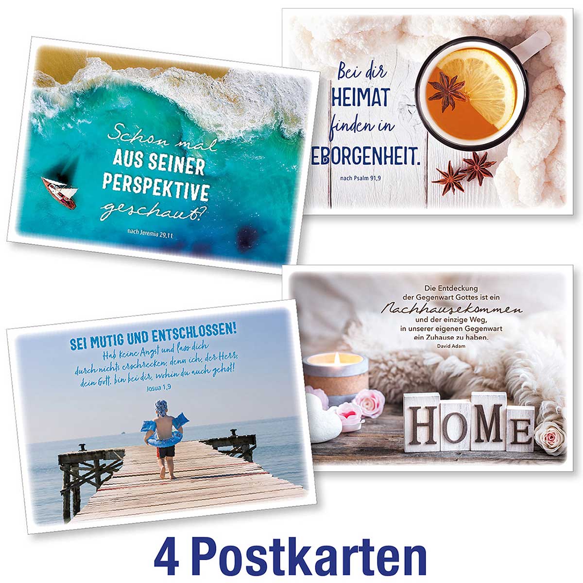 Postkartenserie 4 x 1 InMotion (4 Stück) von Kawohl-Verlag