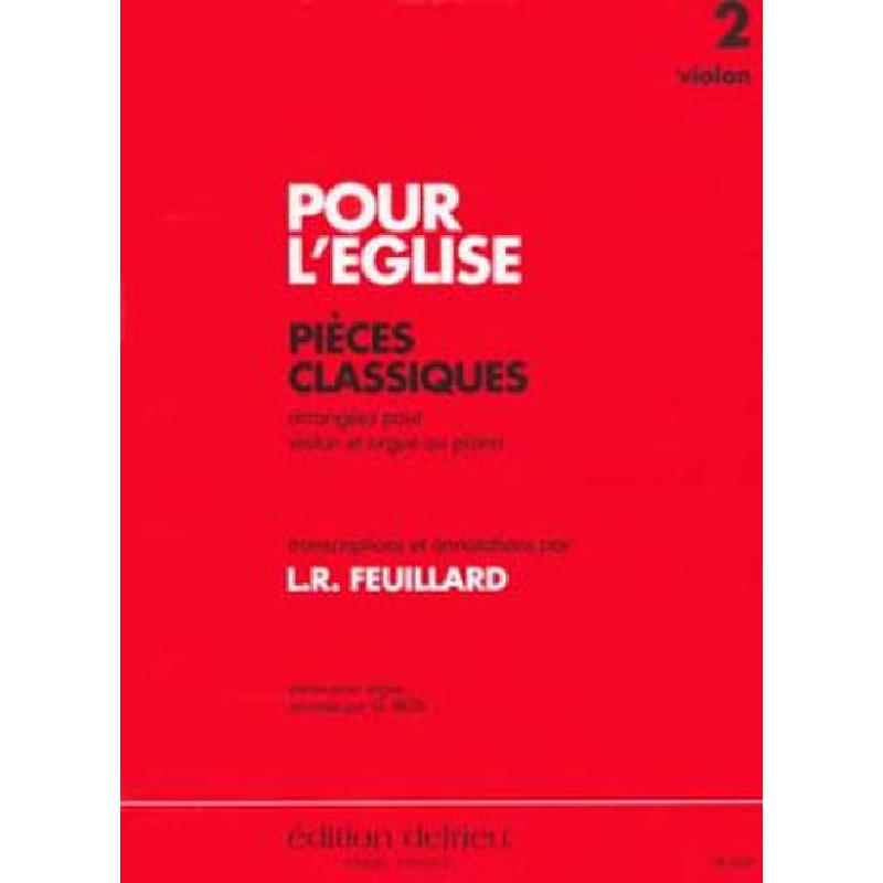 Pour l'eglise 2 - pieces classiques