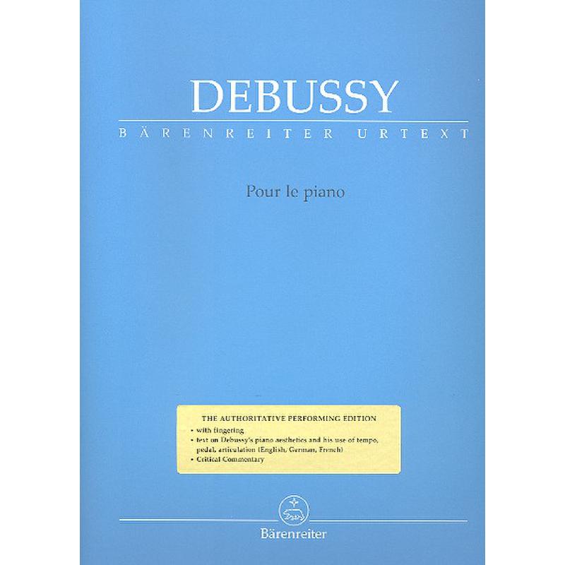 Pour le piano