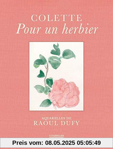 Pour un herbier: Colette, aquarelles de Raoul Dufy