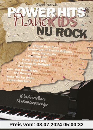 Power Hits for Piano - NU Rock: 10 leicht spielbare Klavierbearbeitungen