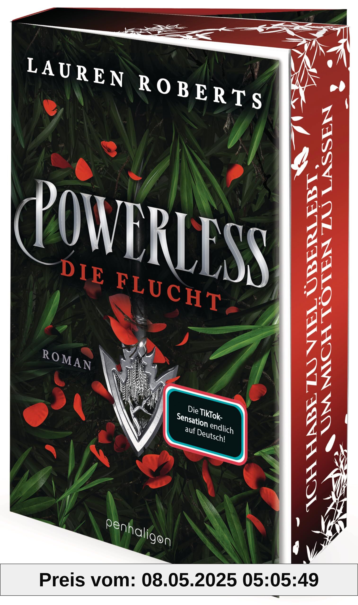 Powerless - Die Flucht: Roman - Die Fortsetzung der epischen Enemies-to-Lovers-Romantasy von BookTok-Sensation Lauren Roberts! Mit Farbschnitt in limitierter Auflage! (Die Powerless-Trilogie, Band 2)