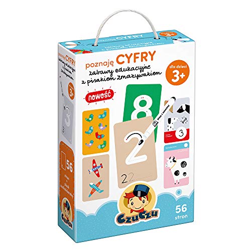Poznaję cyfry Zabawy edukacyjne z pisakiem zmazywakiem von Bright Junior Media