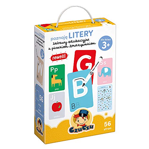 Poznaję litery Zabawy edukacyjne z pisakiem zmazywakiem von Bright Junior Media