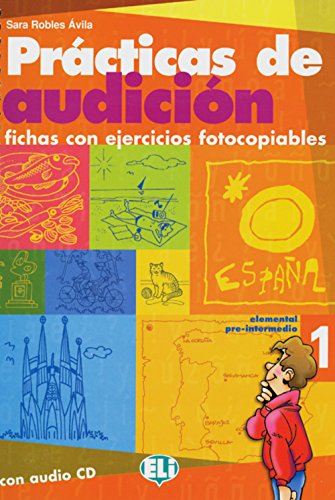Prácticas de audición: Band 1 - nivel elemental / pre-intermedio. Buch und Audio-CD von Klett Sprachen