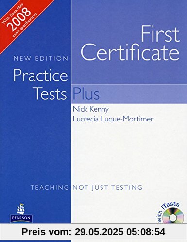 Practice Tests Plus FCE New Edition Students Book without Key/CD-Rom Pack