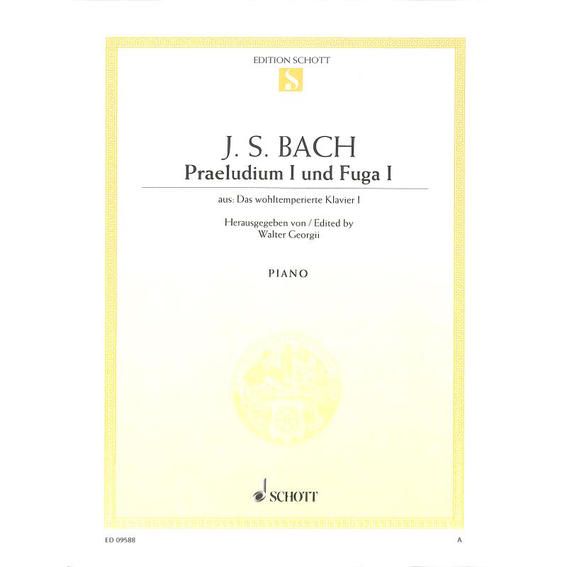 Präludium + Fuge 1 BWV 846 C-Dur Präludium + Fuge 1 BWV 846 C-Dur