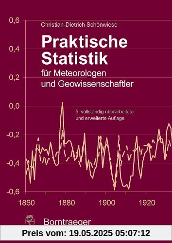 Praktische Statistik für Meteorologen und Geowissenschaftler
