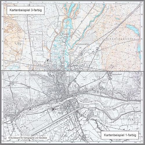 Praust: Topographische Karte 1:25.000 (Meßtischblatt) (Topographische Karte 1:25000 (TK 25): Nachdruck aus Kartenbeständen des ehemaligen Reichsamtes für Landesaufnahme) von Bundesamt f. Kartographie u. Geodäsie