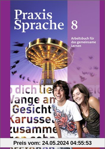 Praxis Sprache - Allgemeine Ausgabe 2010: Arbeitsbuch 8 Individuelle Förderung - Inklusion
