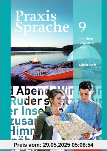 Praxis Sprache - Allgemeine Ausgabe 2010: Arbeitsheft 9