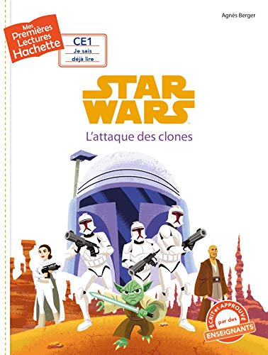 Premières lectures CE1 Star Wars - L'attaque des clones von HACHETTE ENFANTS