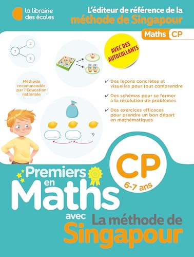 Premiers en maths - Méthode de Singapour CP: CP, 6-7 ans von LIB DES ECOLES