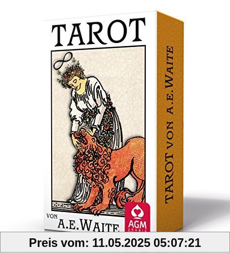 Premium Tarot von A.E. Waite (Tarotkarten im Pocketformat, 5,7 x 8,9 cm)