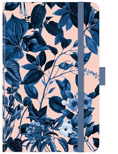Premium Timer Small "Blüten" 2025: Buchkalender - Terminplaner mit hochwertiger Folienveredelung und Prägung. 9 x 14 cm von Korsch Verlag