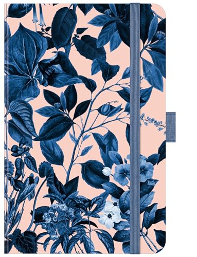 Premium Timer Small "Blüten" 2026: Buchkalender - Terminplaner mit hochwertiger Folienveredelung und Prägung. 9 x 14 cm von Korsch Verlag